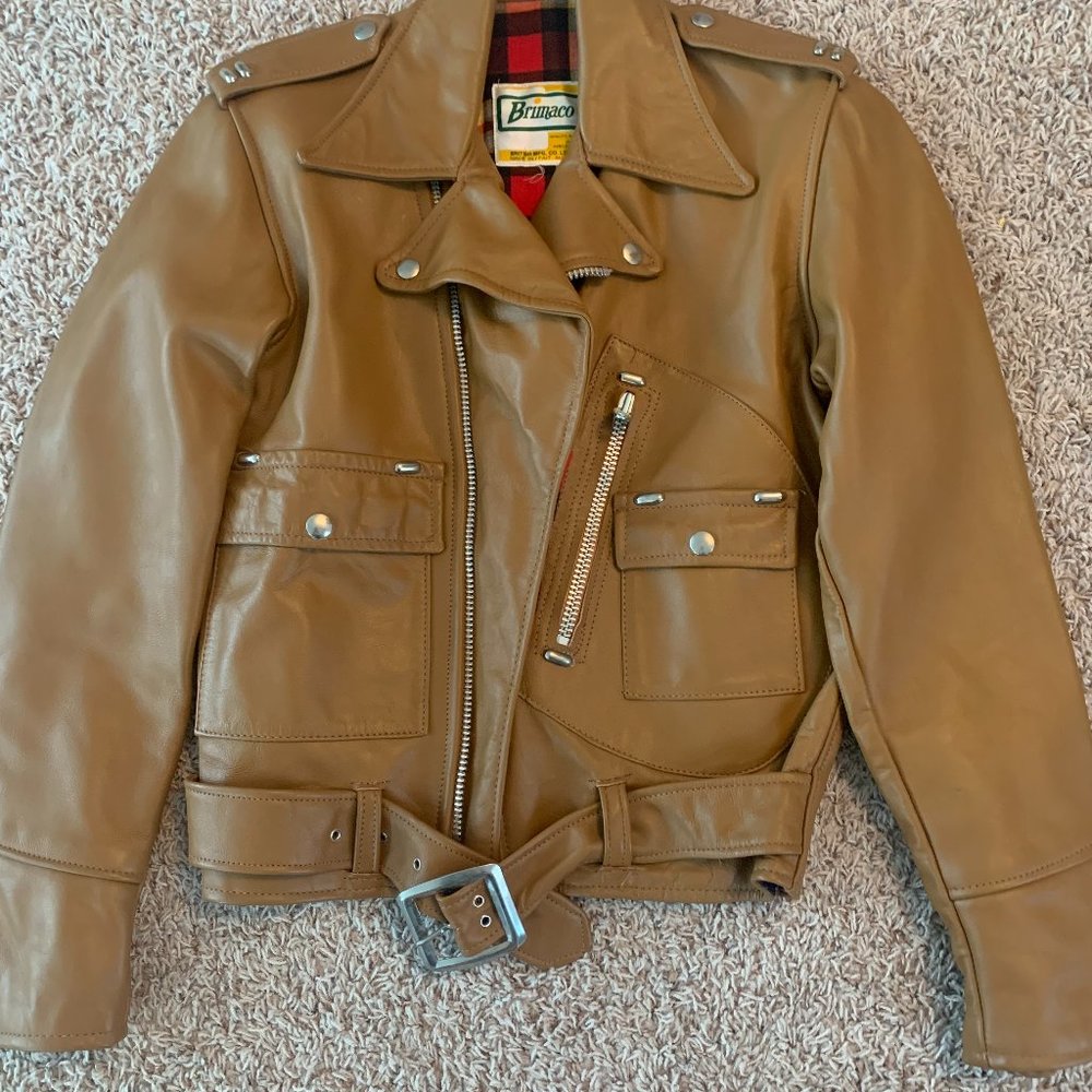 Brimaco Women's Leather Motorcycle Jacket